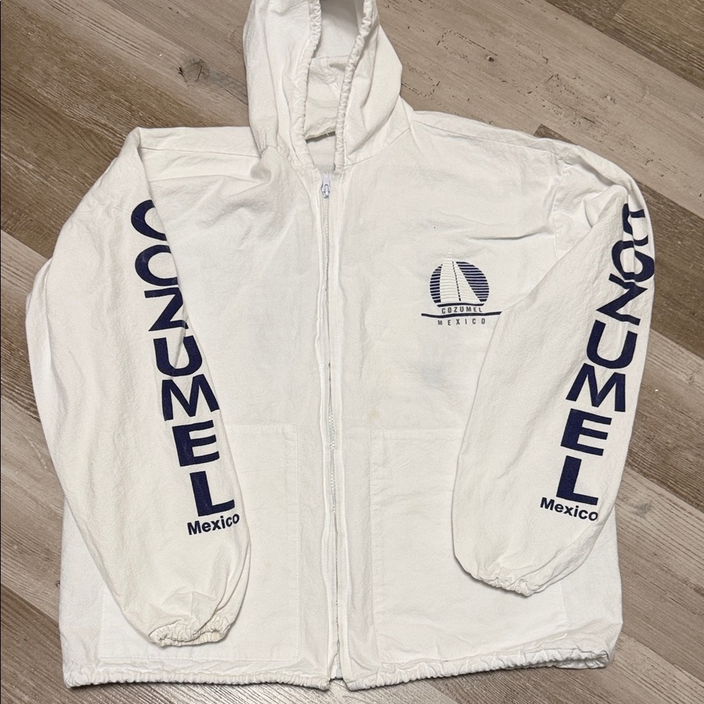 White Cozumel Mexico Hoodie